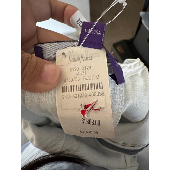 Ralph Lauren  collection Tarian Denim Sleeveless Day dress US10 - Picture 8 of 8